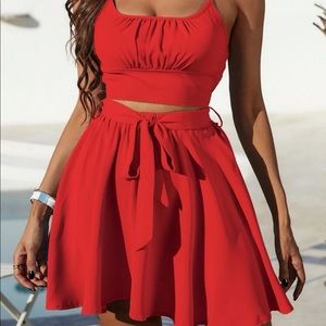 SHEIN-2 piece set of top and skirt.